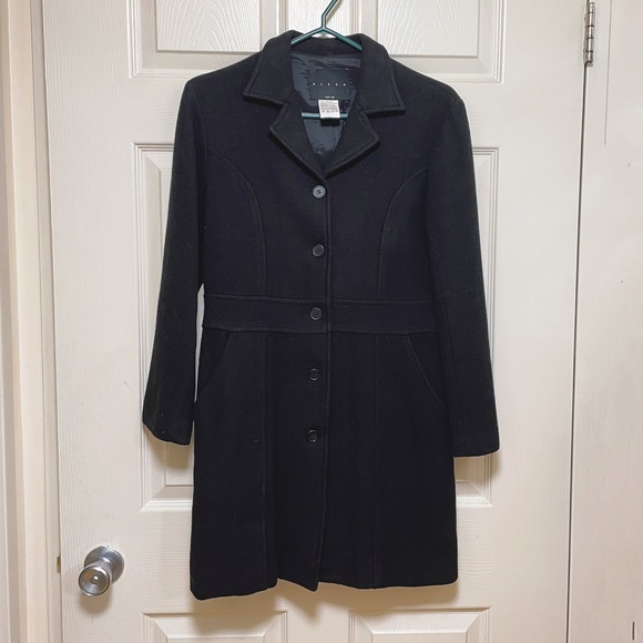 Dizen 100% Wool Coat - Picture 1 of 4
